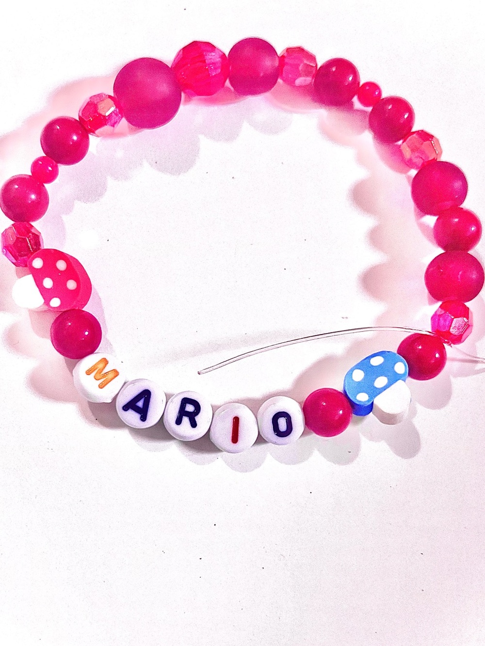 BUY1GET1FREE Mario Video Game inspired friendship bracelet